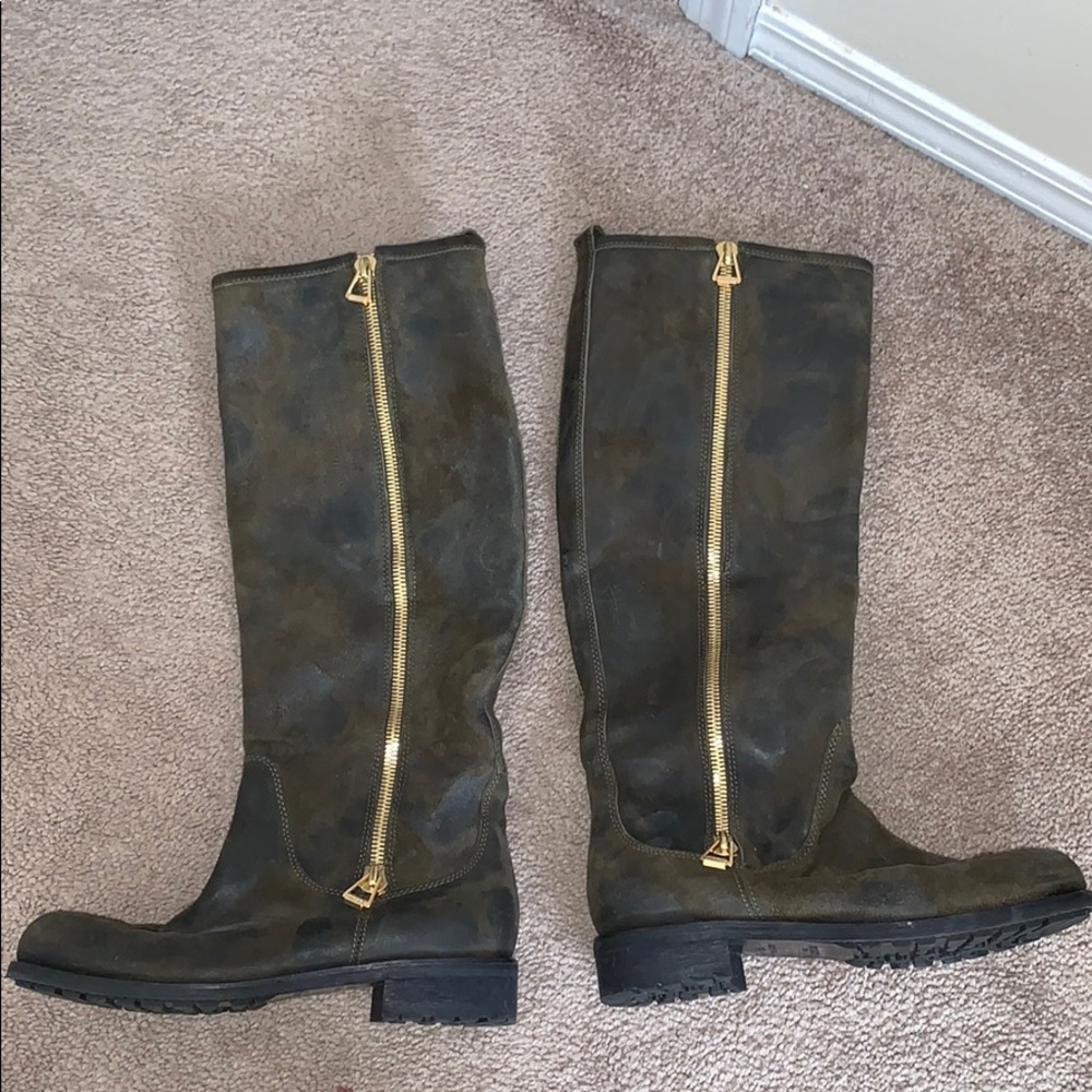 AUTHENTIC Jimmy Choo Rugged Leather Boots